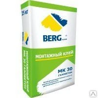 Фото Клей монтажный для пеноблоков, газоблоков BERGhome МК 30