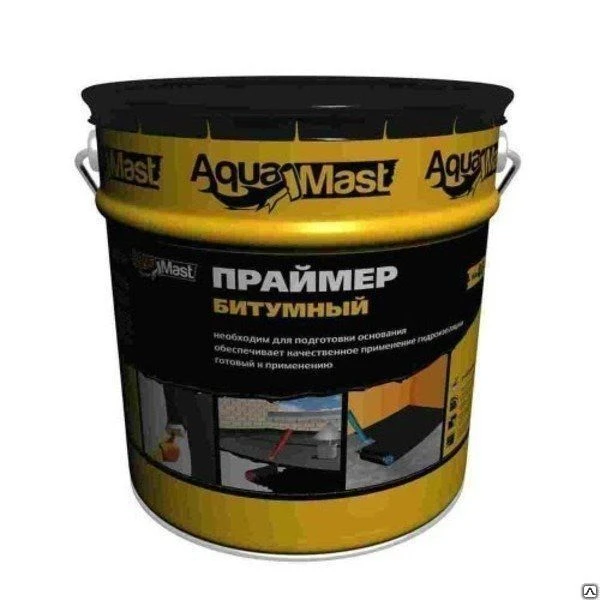 Фото Праймер битумный AquaMast 18 л 16 кг