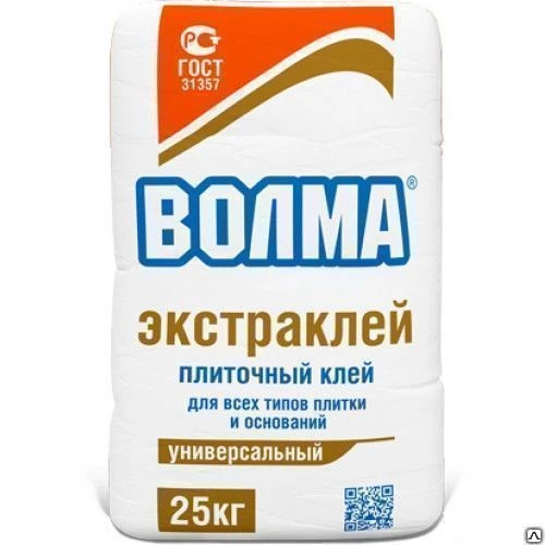 Фото Волма-Экстраклей, клей повыш.фиксац. вн/нар.цемент. 25кг