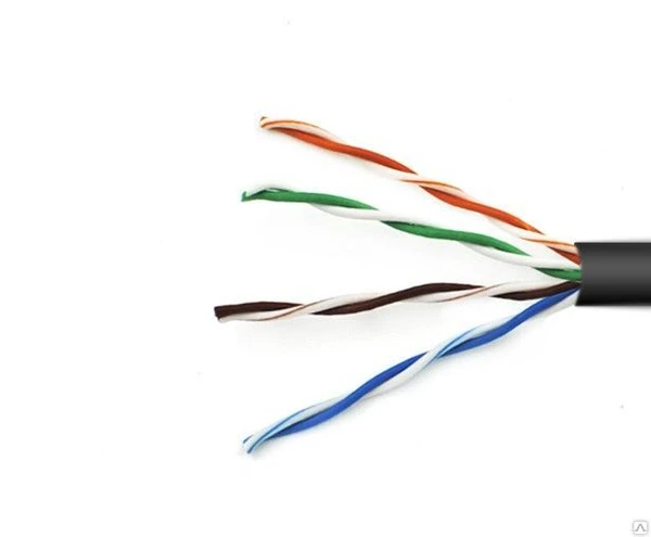 Фото Кабель SUPRLAN Median UTP Cat.5e 4x2xAWG24 Cu PE Outdoor 305м