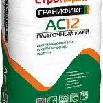 фото Гранификс AC12 - 25 кг Плиточный клей Стройбриг