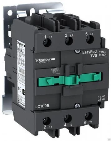 Фото Контактор Е 80А 220В/АС3 1НО1НЗ Schneider Electric