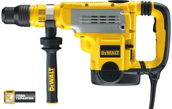 Фото Перфоратор электрический 1,4 кВт 14 Дж DeWalt D25722K патрон SDS-Max