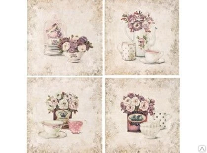 Фото Керамическая плитка Mainzu Ceramica "Decor Solferino" 20x20 стена 1 м.кв.