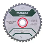 фото Диск пильный 216х30 HM 40WZ 5 отр. для торцовок Metabo 628060000