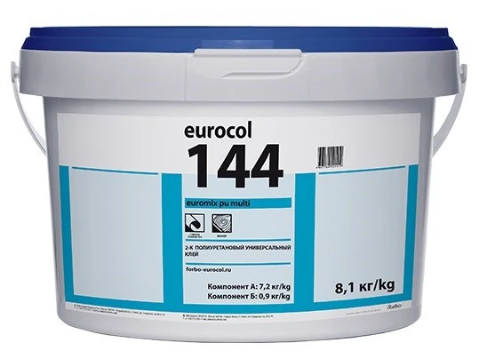 Фото Клей Forbo Eurocol 144 Euromix PU Multi 2-компонентный, 8,1кг