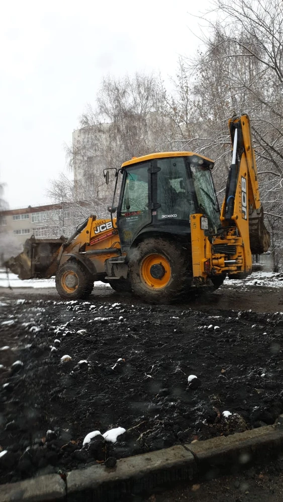 Фото Аренда экскаватор погрузчик JCB