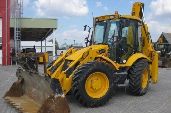 Фото Аренда экскаватора-погрузчика JCB 4CX Super, Вырица