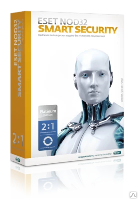 Фото ESET NOD32 Smart Security на 3 ПК на 2 года