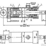 фото Гидроцилиндр 80х56х390.12