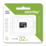 фото Карта памяти microSDHC Smartbuy 32GB Class 10 (без адаптера)