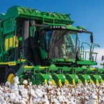 фото Хлопкоуборочный комбайн с 4 рядковой жаткой John Deere CP770 в Москве