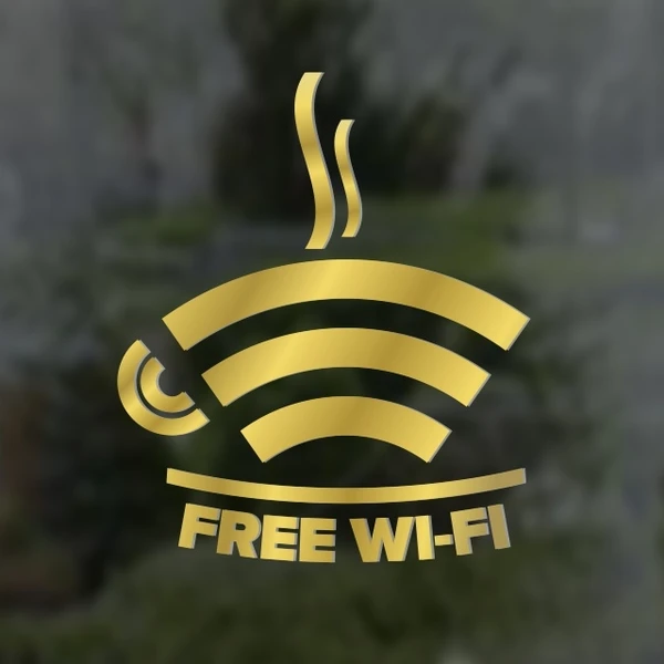 Фото Наклейка «FREE Wi-Fi»