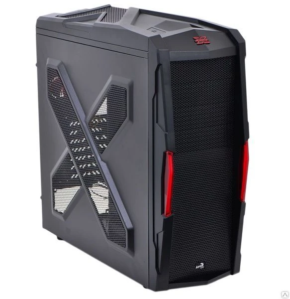 Фото Корпус ATX AeroCool Strike-X Xtreme Black Edition без БП, Black