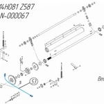 фото Цепь 314H081 Z587 POD-LAN-000067 на пресс-подборщик Metal-Fach Z-587