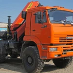 фото СЕДЕЛЬНЫЙ ТЯГАЧ КАМАЗ 65224-43 с КМУ Palfinger PK-30002-K
в