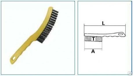 Фото Ручная щётка, прямая проволока или полимер