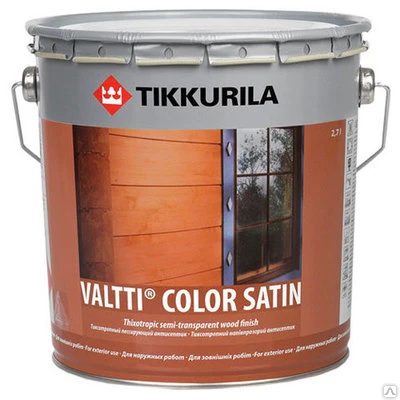 Фото VALTTI COLOR SATIN EC антисептик (2,7 л)