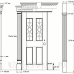 фото Пилястры дверные