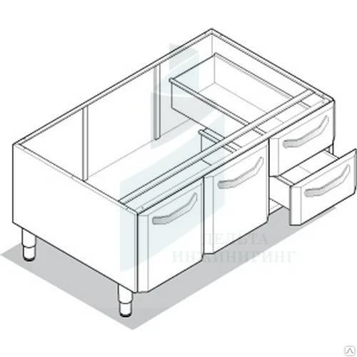 Фото Стенд закрытый TECNOINOX VNC105L7