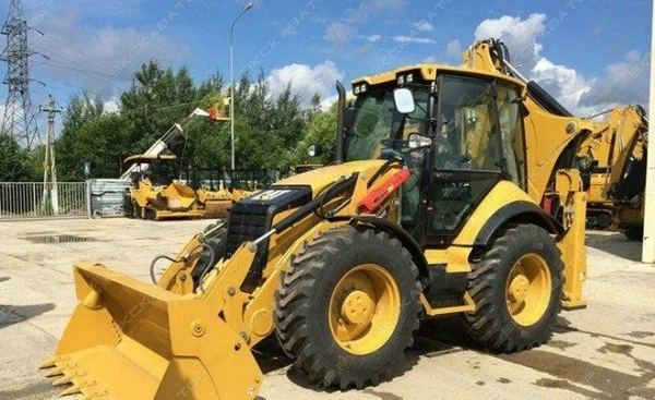 Фото Аренда экскаватора-погрузчика Caterpillar 434E, Москва