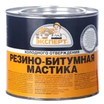 фото Мастика ЭКСПЕРТ резино-битумная 2л/1,8кг