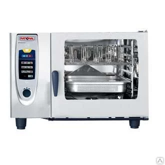 Фото Печь конвекционная с парогенератором SCC5 Senses 62 E Rational 1069х971х782