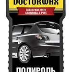 фото Полироль с тефлоном черная Doctor Wax,300мл.