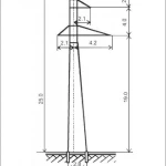 фото Опора ЛЭП промежуточная П35-1ПГ
