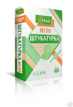 Фото Штукатурка «РЕАЛ» М150 зимняя 25 кг