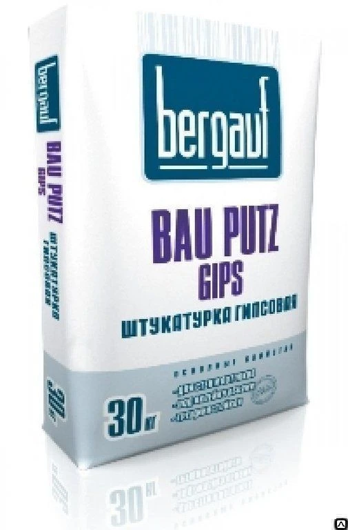 Фото Штукатурка гипсовая Bergauf Bau Putz Gips 5 кг