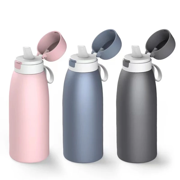 Фото Portable 750 ml bottled water extruded sports water bottle travel outdoor water bottle filter