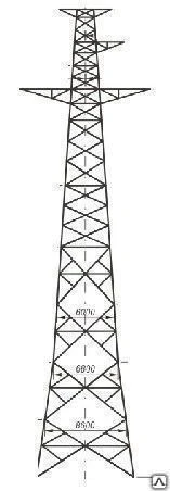 Фото Переходная опора ПП110-1/67,5