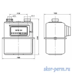 Фото №3 Счетчик газа G-4 NPM п-л