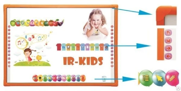 Фото Инфракрасная интерактивная доска SENSBOARD IR-KIDS 8083