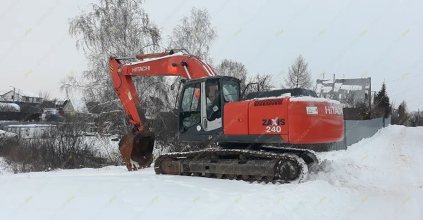 Фото Аренда гусеничного экскаватора Hitachi ZAXIS 240H, Челябинск