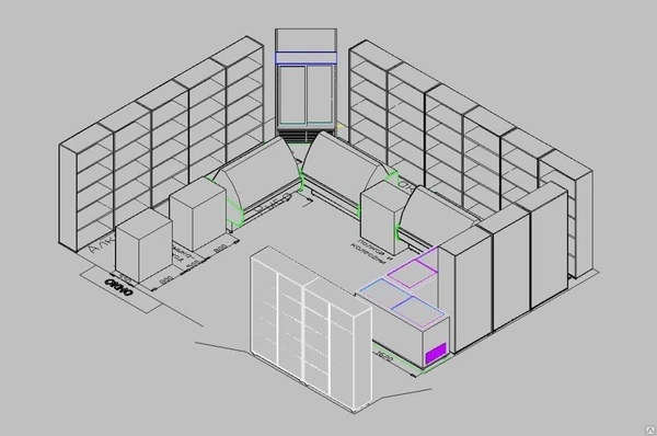 Фото Проектирование магазинов