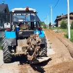 фото Аренда грунтореза и траншеекопателя