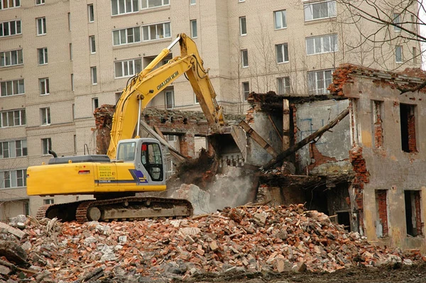 Фото Демонтажные работы, снос зданий