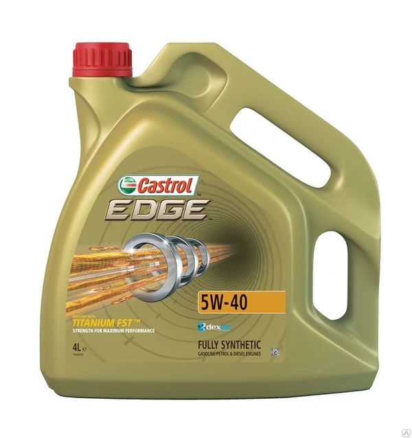 Фото Моторное масло Castrol EDGE 5w40 4л