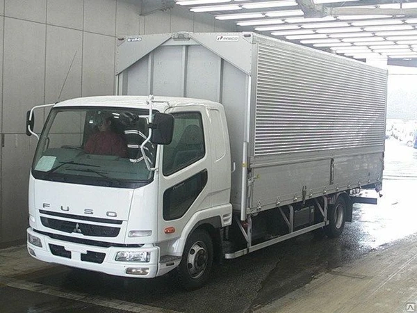 Фото Грузовик фургон бабочка MITSUBISHI FUSO кузов FK61R гв 2010 объем 31,76