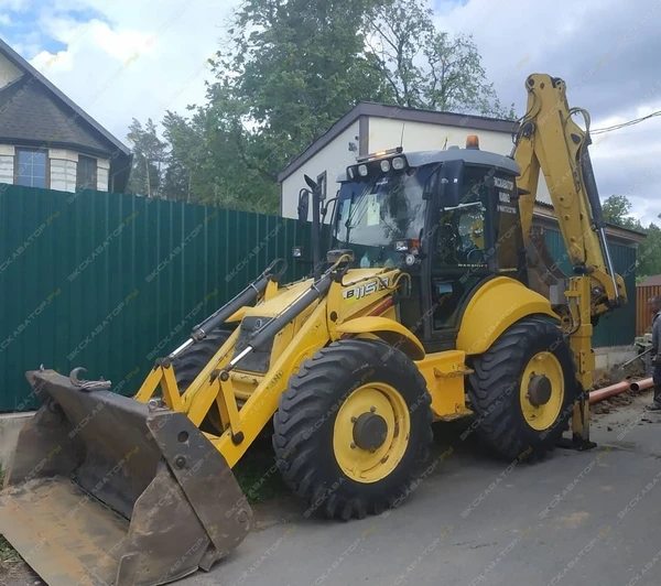 Фото Аренда экскаватора-погрузчика New Holland B115, Краснодар