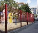 фото Забор из сетки DFence City панель 1630х2550мм, ø5мм, порошковое покрытие