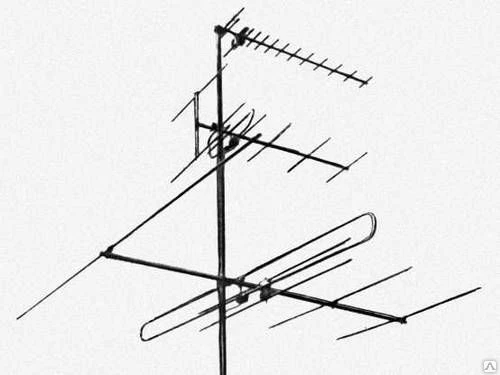Фото Антенны,замена кабеля, подключение нескольких ТВ