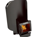 фото Печь для бани Grill D Aurora 160 long black (чёрная, с выносной топкой)