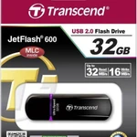 фото Флэш-диск 32GB TRANSCEND 600 защита паролем