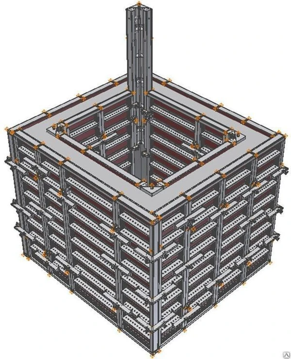 Фото Аренда опалубки для лифтовых шахт