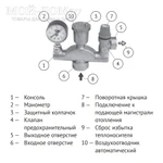 Фото №3 Группа безопасности котла 1” - 3/4”