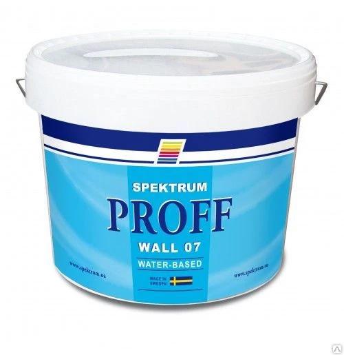 Фото Краска стеновая "Spektrum Proff 07", база C, 9л