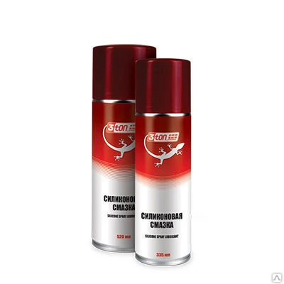 Фото Силиконовая смазка 3TON Silicone Spray Lubricant (335мл)